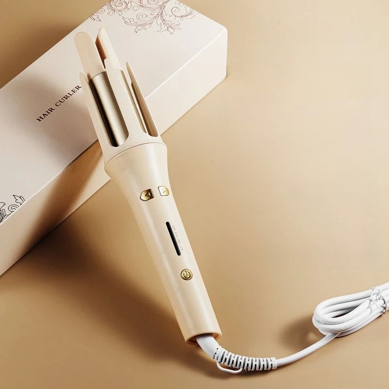 Auto-Rotating Ceramic Hair Curler