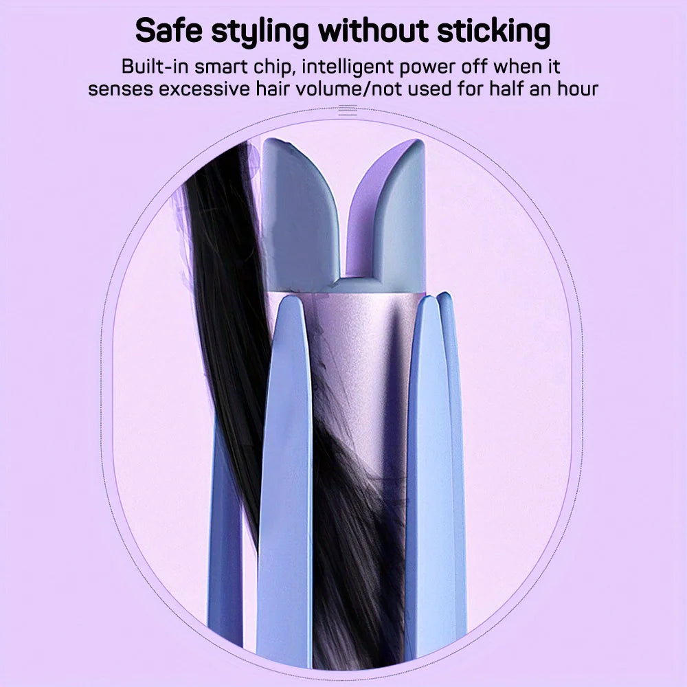 Auto-Rotating Ceramic Hair Curler