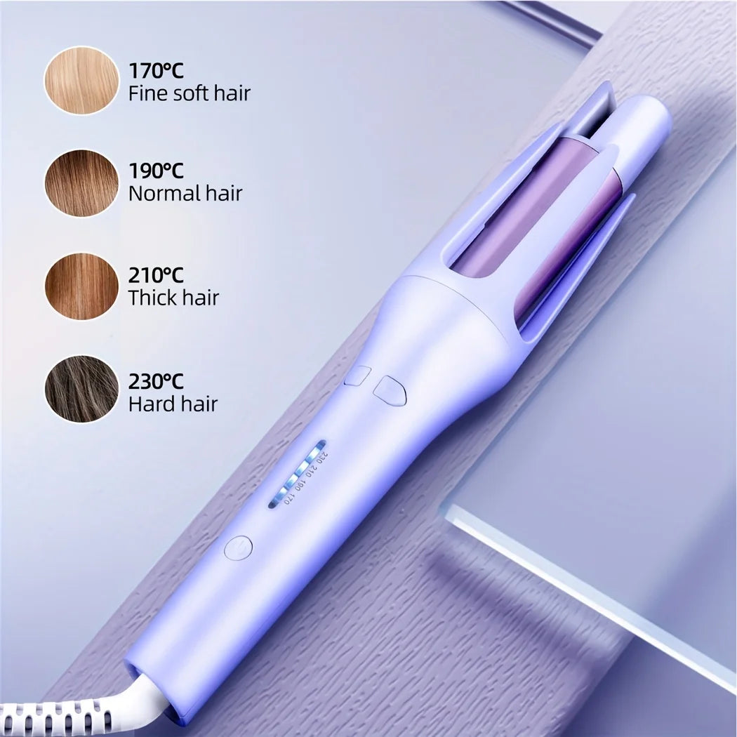 Auto-Rotating Ceramic Hair Curler