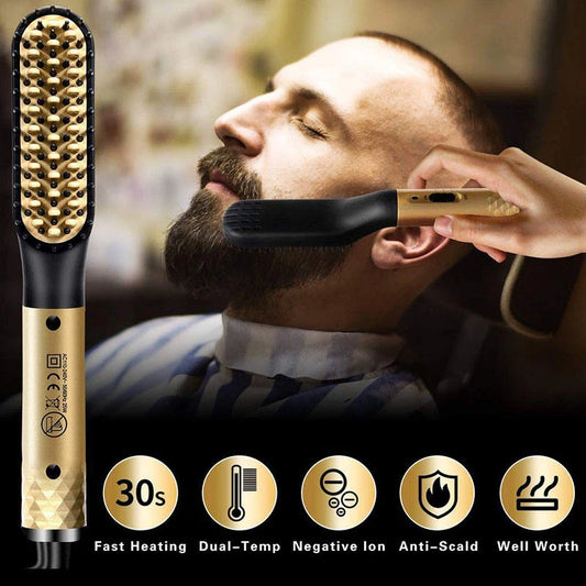 Electric Negative Ion Hair and Beard Straightening